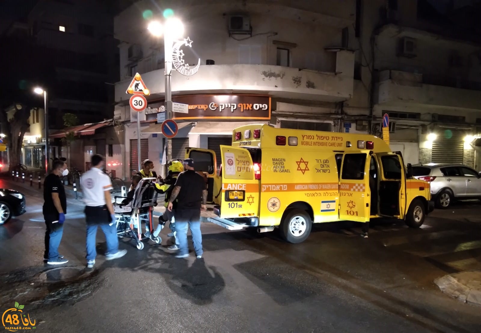  يافا: اصابة متوسطة لشاب باطلاق نار بعد منتصف الليلة